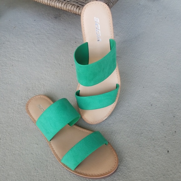 Soda Shoes - NEW Soda Double Strap Womens Sandals
